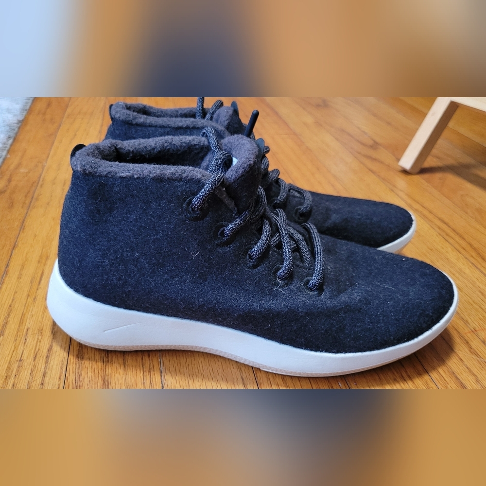 ALLBIRDS MIZZLE Wool High-top Sneakers w9